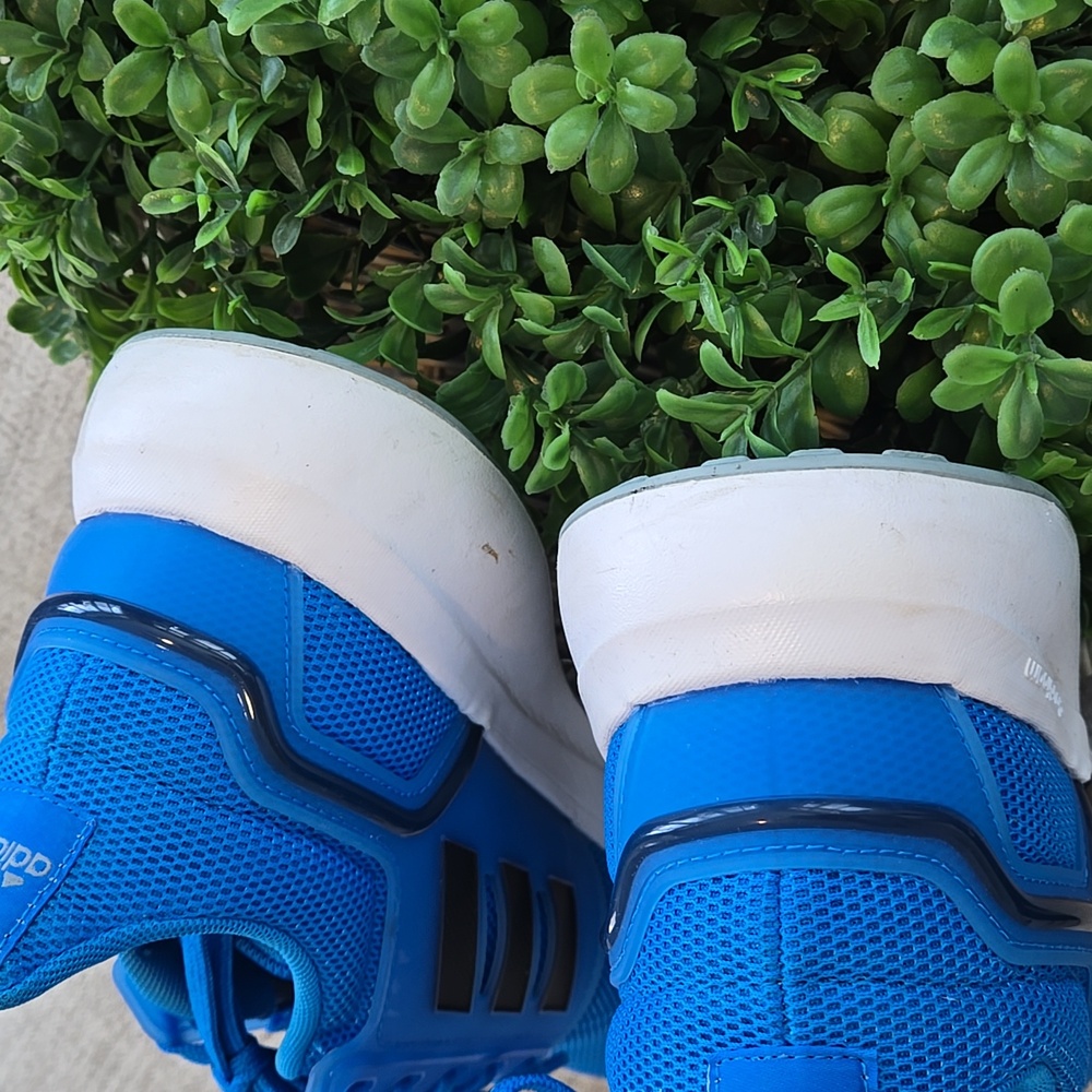 Adidas Bright Blue Athletic Shoes Men's Or Women's - Picture 7 of 11